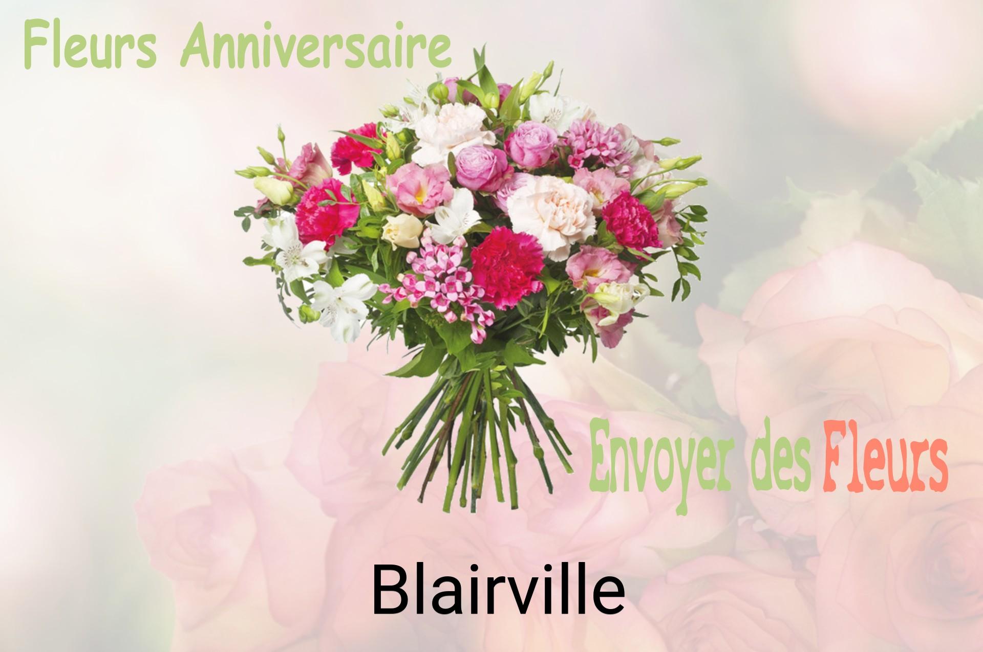 Bouquet de fleurs d’anniversaire livré à Blairville
